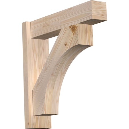 Ekena Millwork Westlake Block Smooth Outlooker, Douglas Fir, 5 1/2"W x 22"D x 22"H OUT06X22X22WTL05SDF
